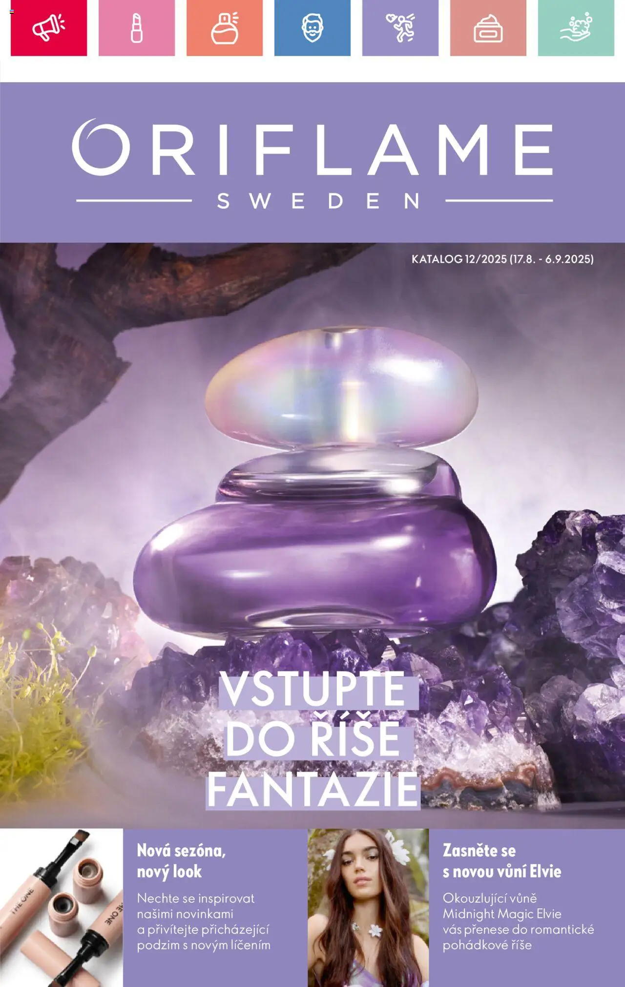  Oriflame Katalog č.12/2025 >> Akční leták Srpen