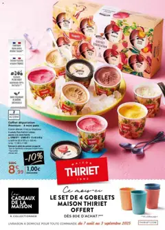 Prévisualisation de Catalogue de livraison à domicile du magasin Thiriet formulaire valide 07/08/2025
