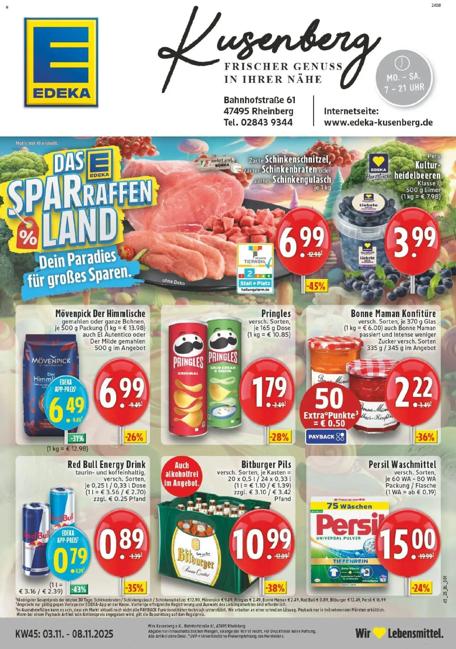 Vorschau von dem Prospekt des Geschäftes Edeka, gültig ab dem 02.11.2025
