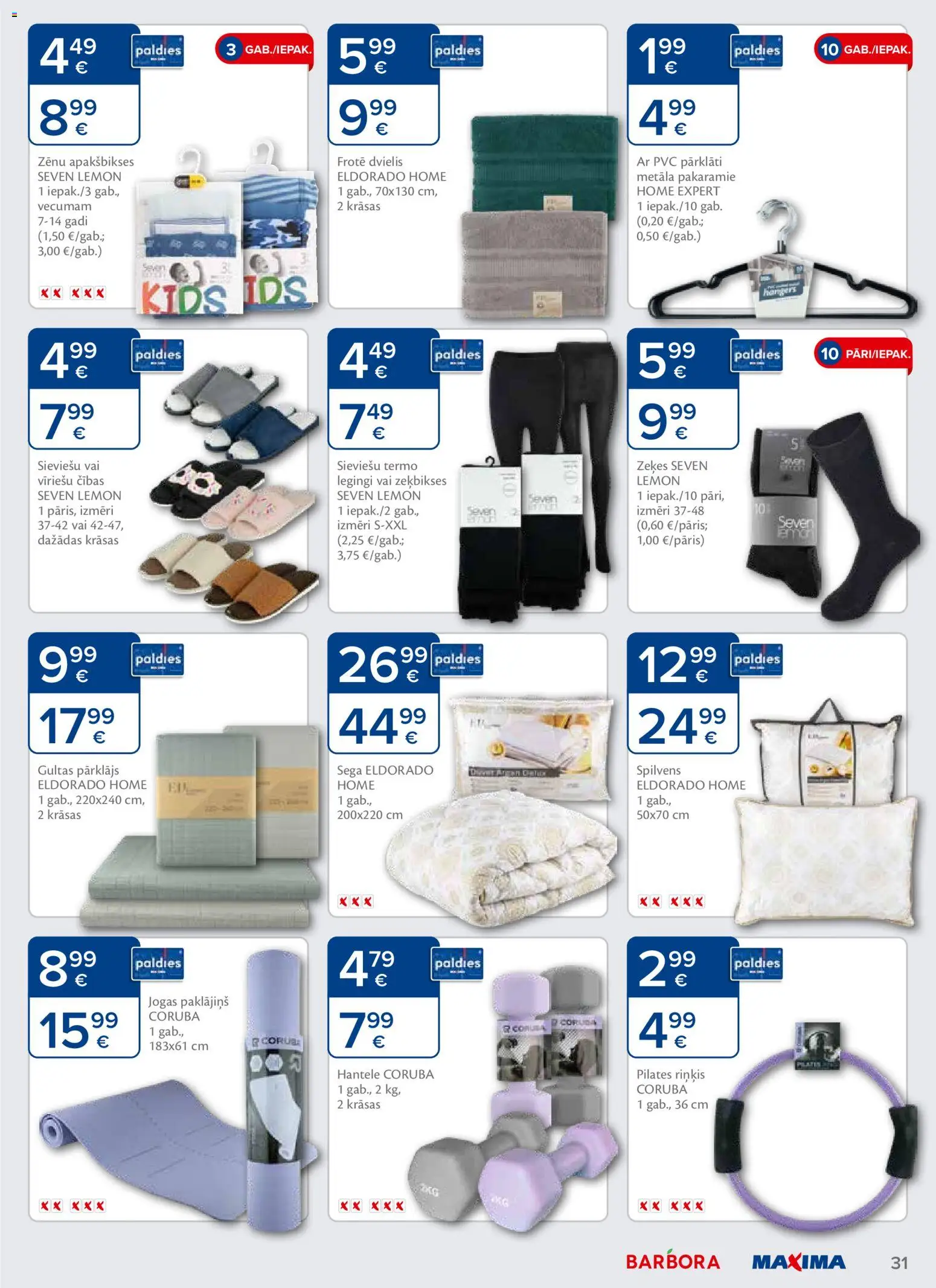 Skatīt Maxima akciju bukletu, derīgs no 2026.01.06