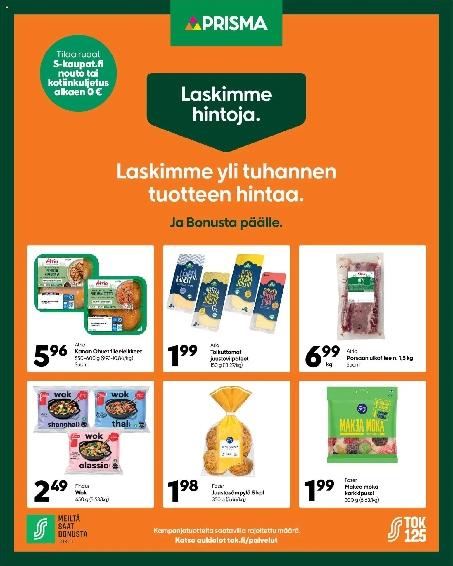 Kaupan Prisma Prisma tarjoukset esikatselu, voimassa 04/03/2026