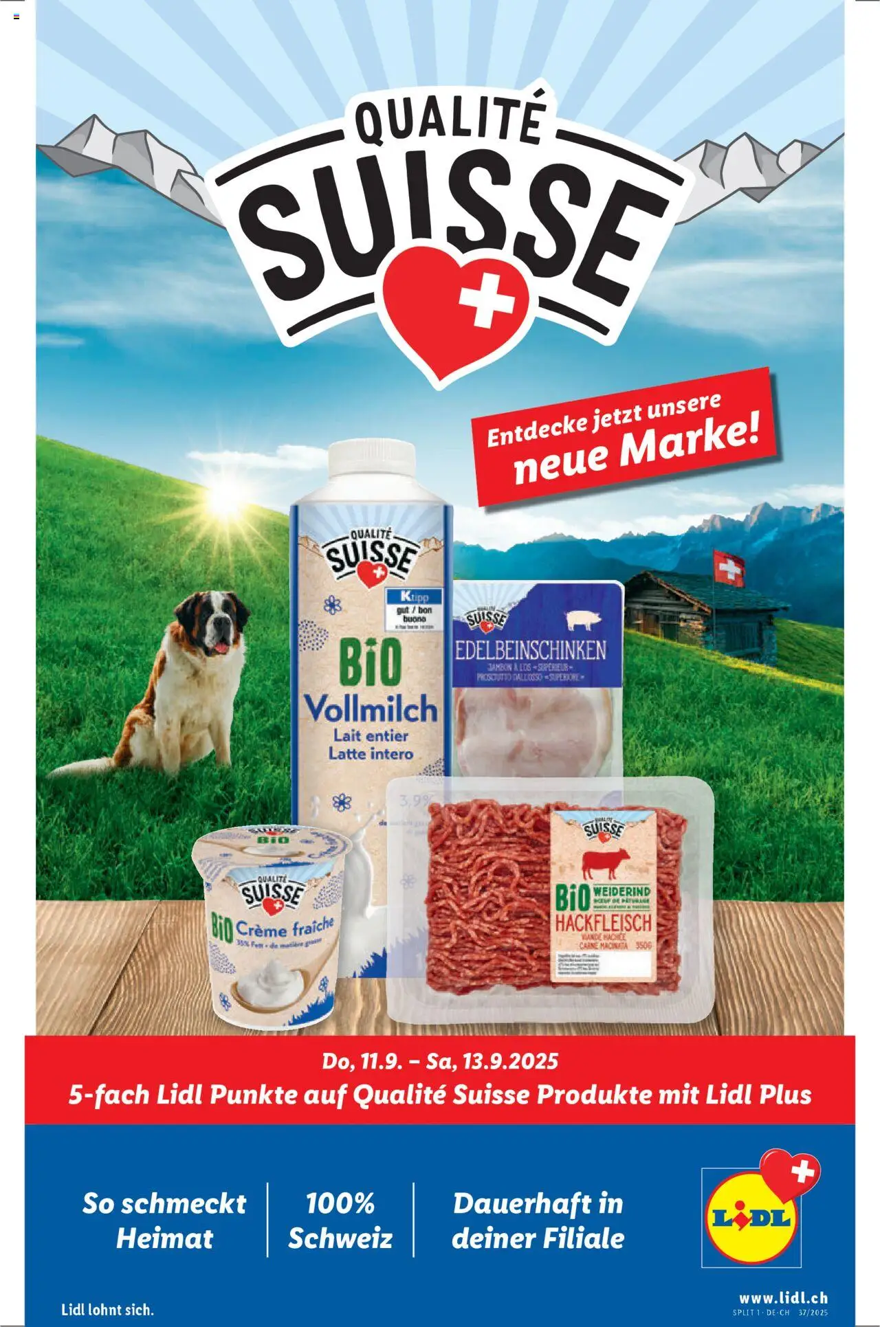 Lidl Aktionen Qualité Suisse ab 11.09.2025 - Seitennummer 1