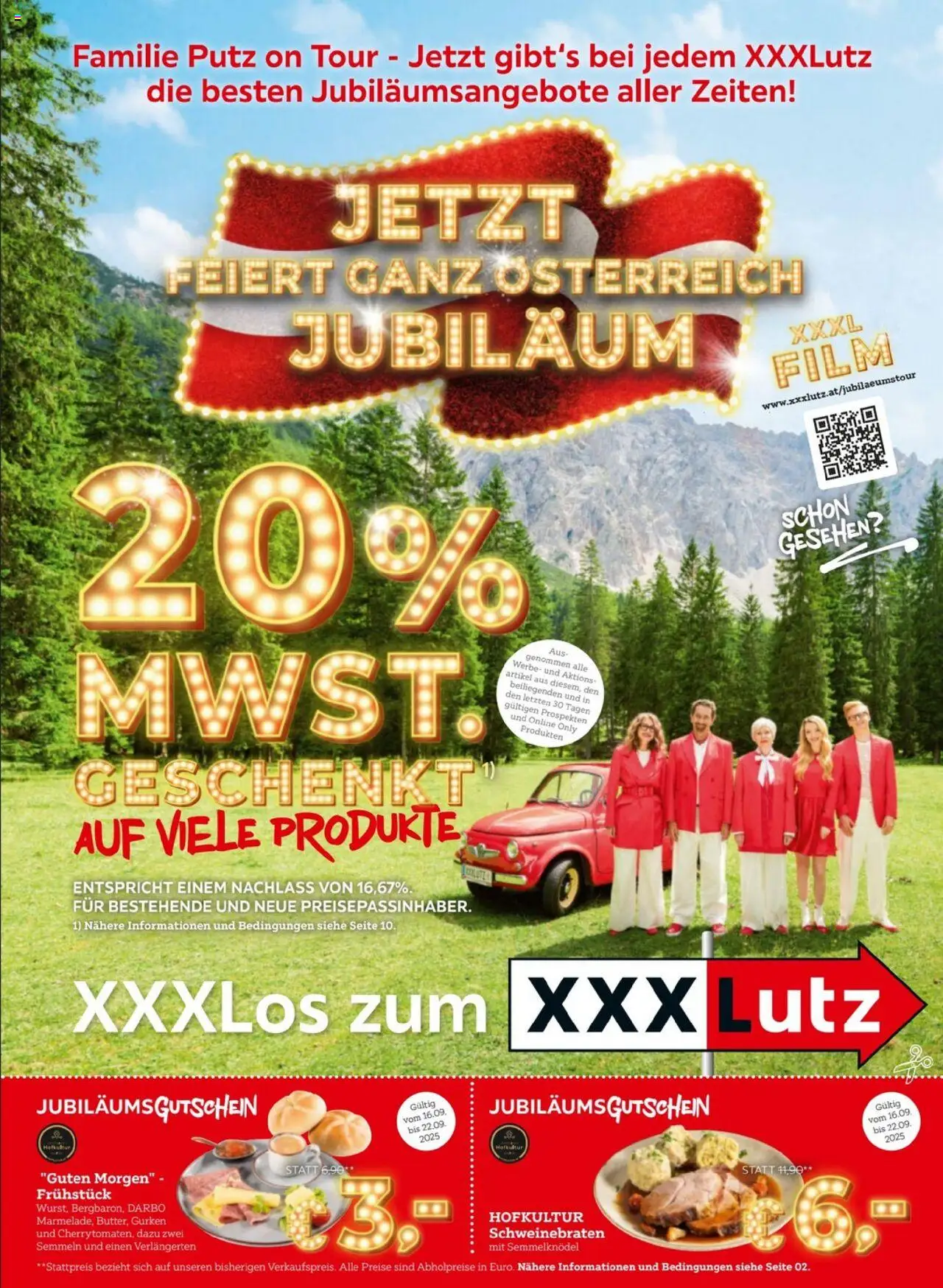 XXXLutz Jetzt Feiert Ganz Österreich Jubiläum ab (16.09.2025 - 23.09.2025) - Seite 1