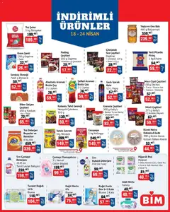 BİM BİM - İndirimli Ürünler 18.04.2026 - Broşürünün önizlemesi