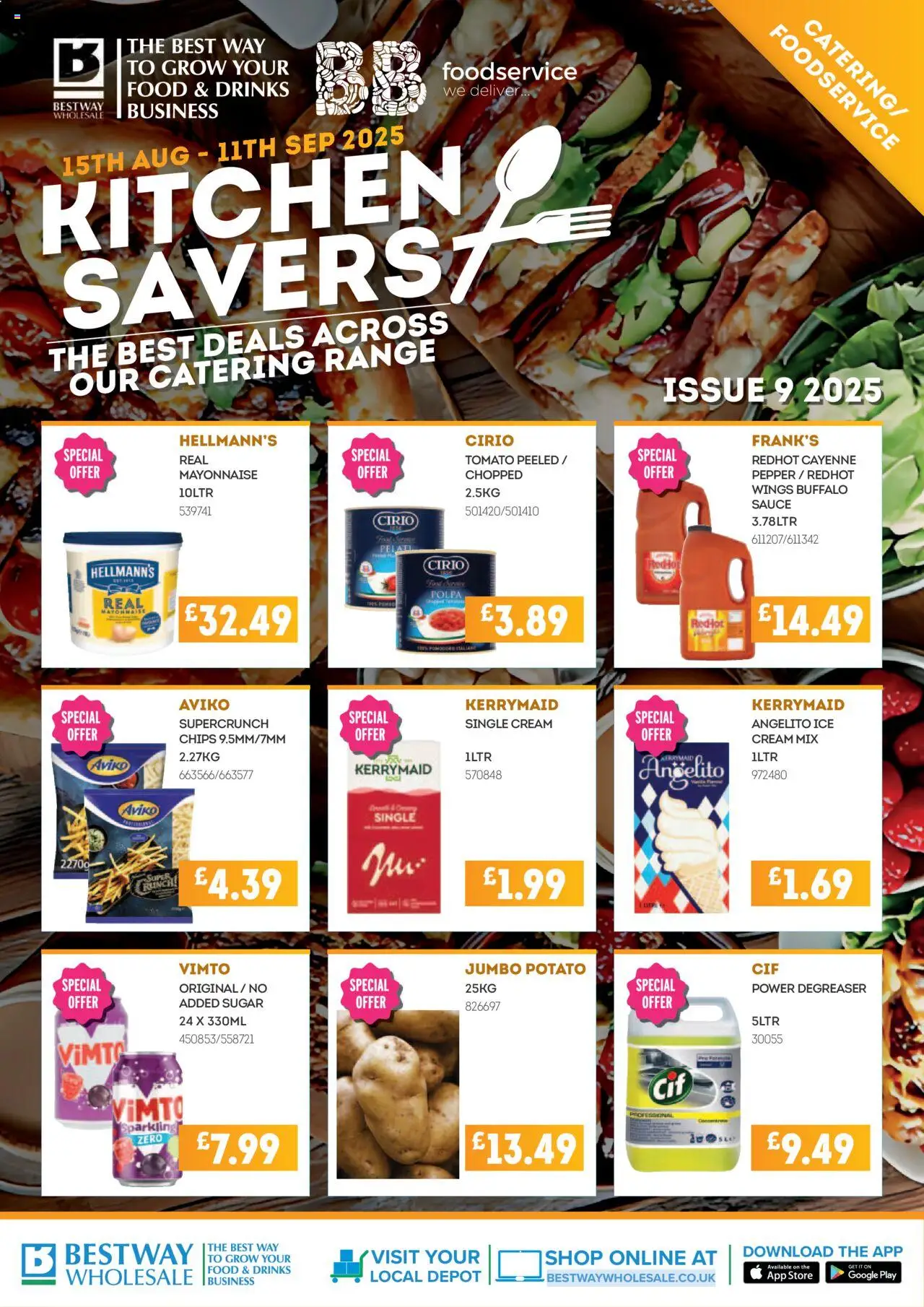 Bestway shop All deals in one place, tailored for catering businesses. valid from 15/08/2025 - Page number 1