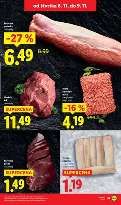 Náhľad Lidl letáku platného od 03.11.2025 | Strana: 65