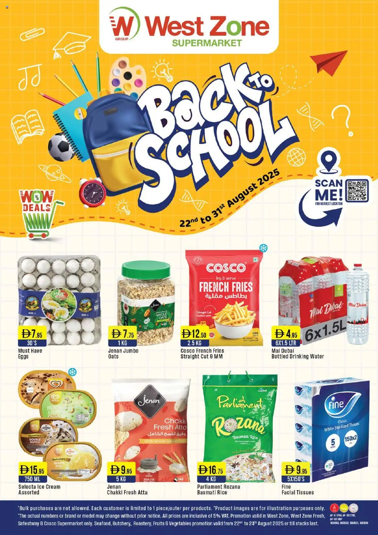 Catalogue Westzone Supermarket catalog - the latest offers and deals valid from 22 Aug, 2025 page 1