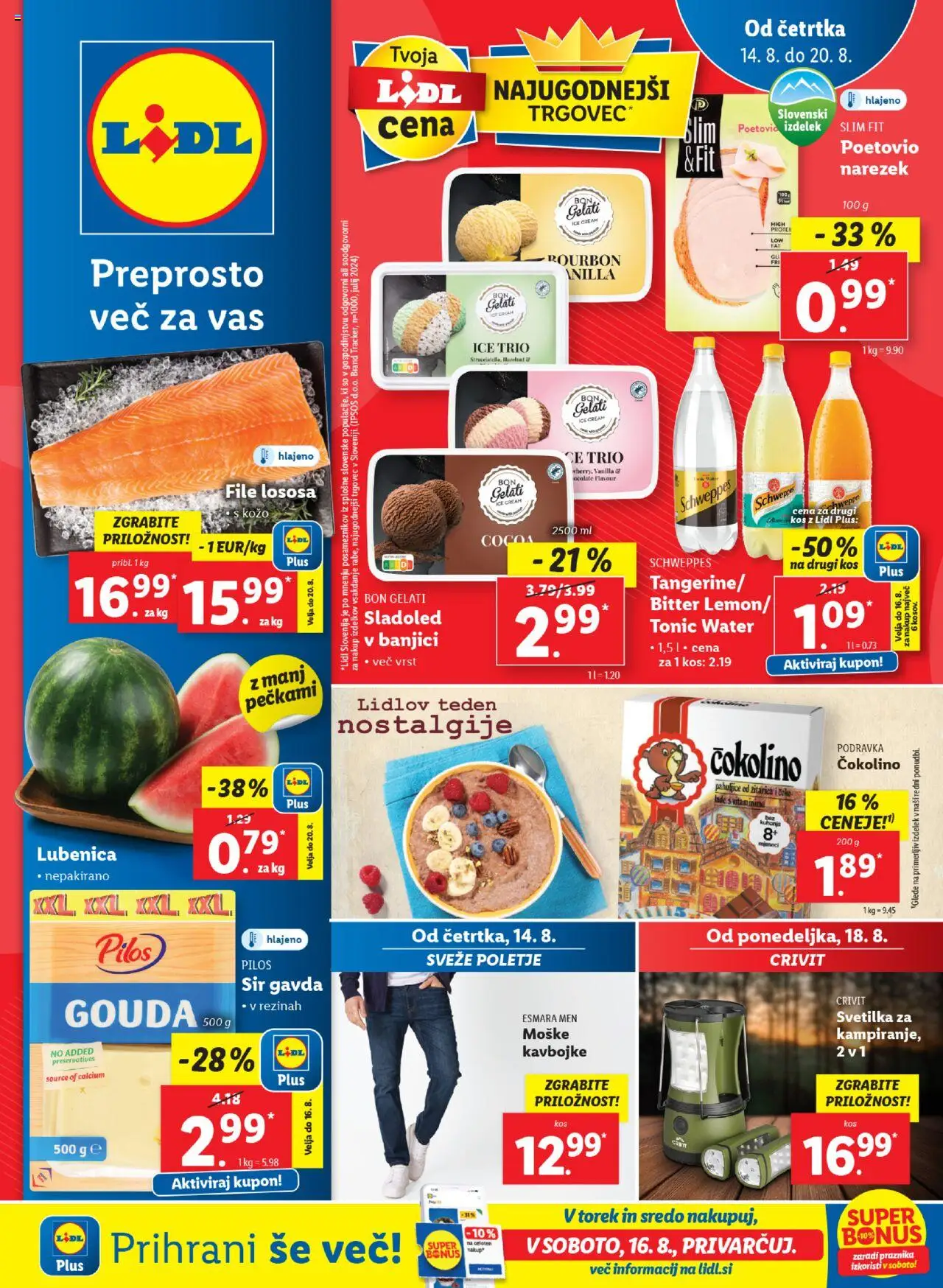 Lidl Ljubljana od 14.08.2025 - aktualna ponudba - stran 1