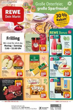 Vorschau von dem Prospekt des Geschäftes Rewe, gültig ab dem 30.03.2026