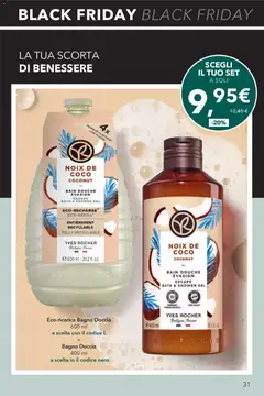 Anteprima dell'opuscolo Black Friday dal negozio Yves Rocher valido da 11/11/2025 | Pagina: 31