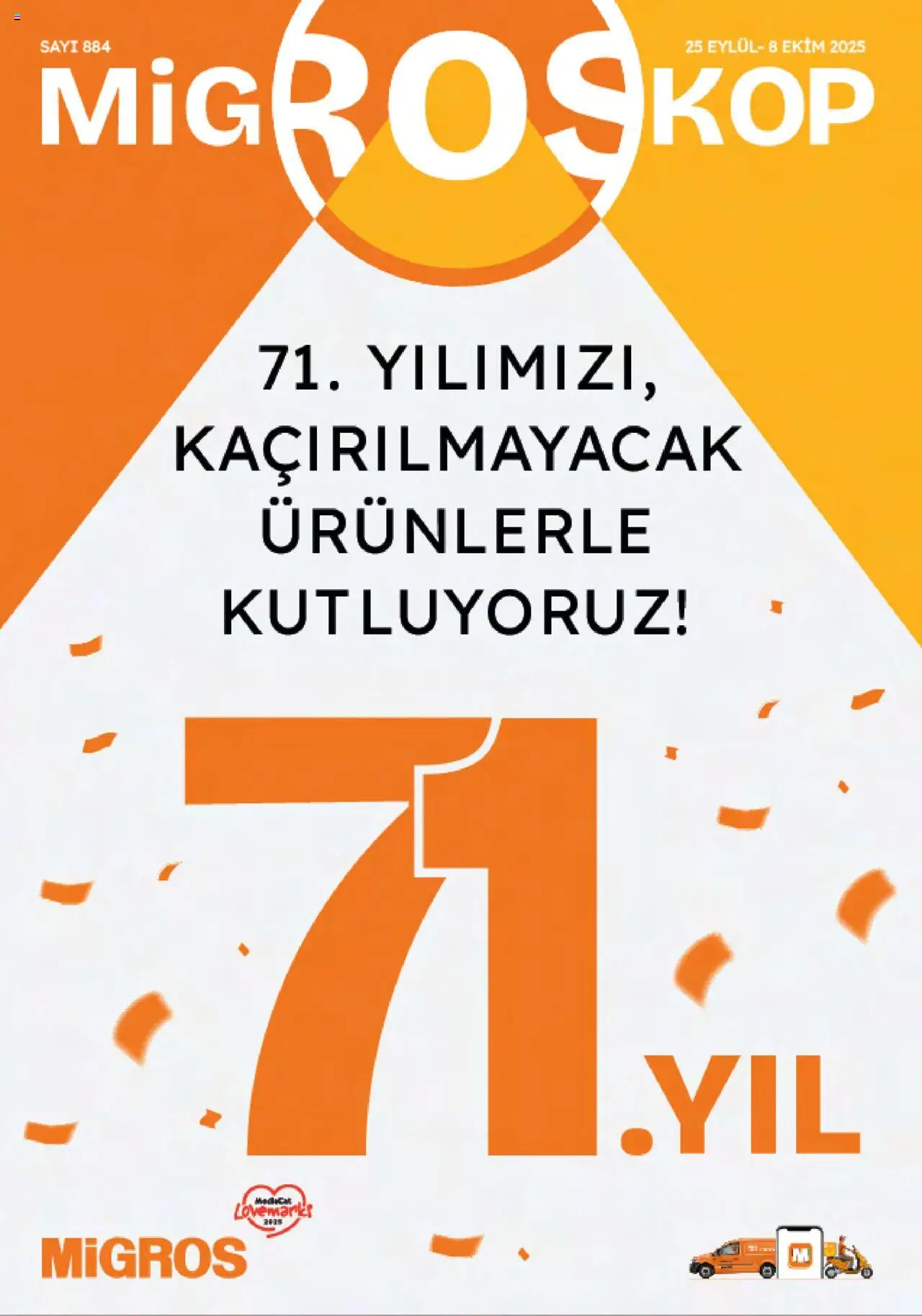 Migros Katalog 25 Eylül 2025 - Broşür "Migroskop" - Sayfa numarası 1