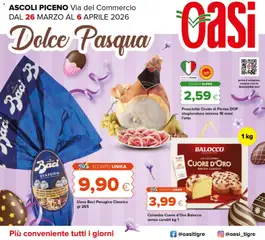 Anteprima dell'opuscolo Oasi volantino Ascoli Piceno dal negozio Oasi valido da 26/03/2026