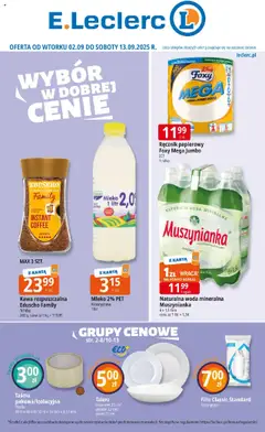 Pogląd gazetki "Gazetka" ze sklepu E.Leclerc ważnej od 02.09.2025