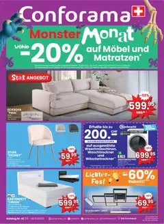 Vorschau des Merkblatts Aktionen vom Shop Conforama gültig von 15.10.2025 bis 28.10.2025