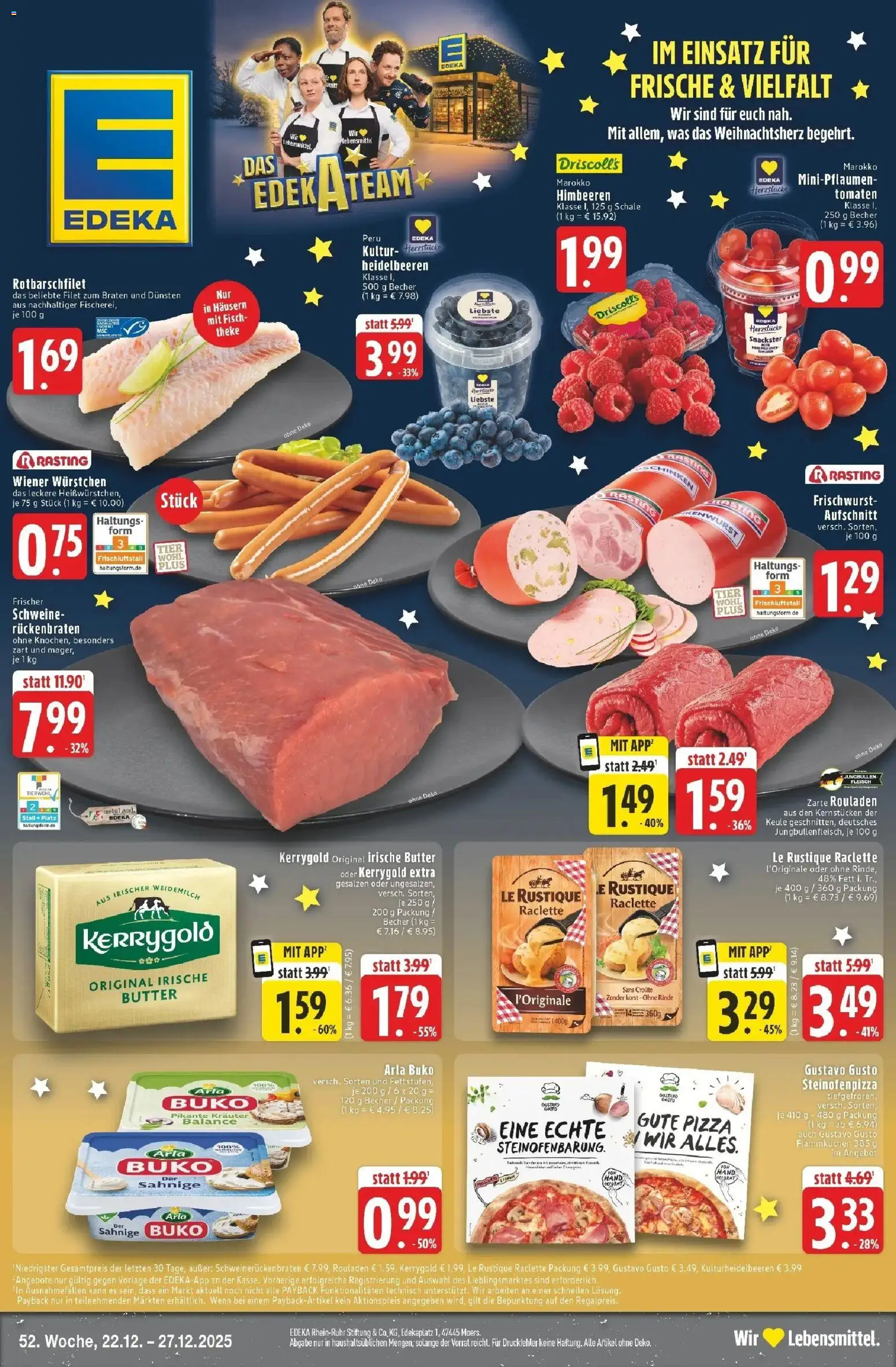 Vorschau von dem Prospekt des Geschäftes Edeka, gültig ab dem 21.12.2025