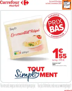 Prévisualisation de Catalogue tout simplement du magasin Carrefour Market formulaire valide 14/10/2025