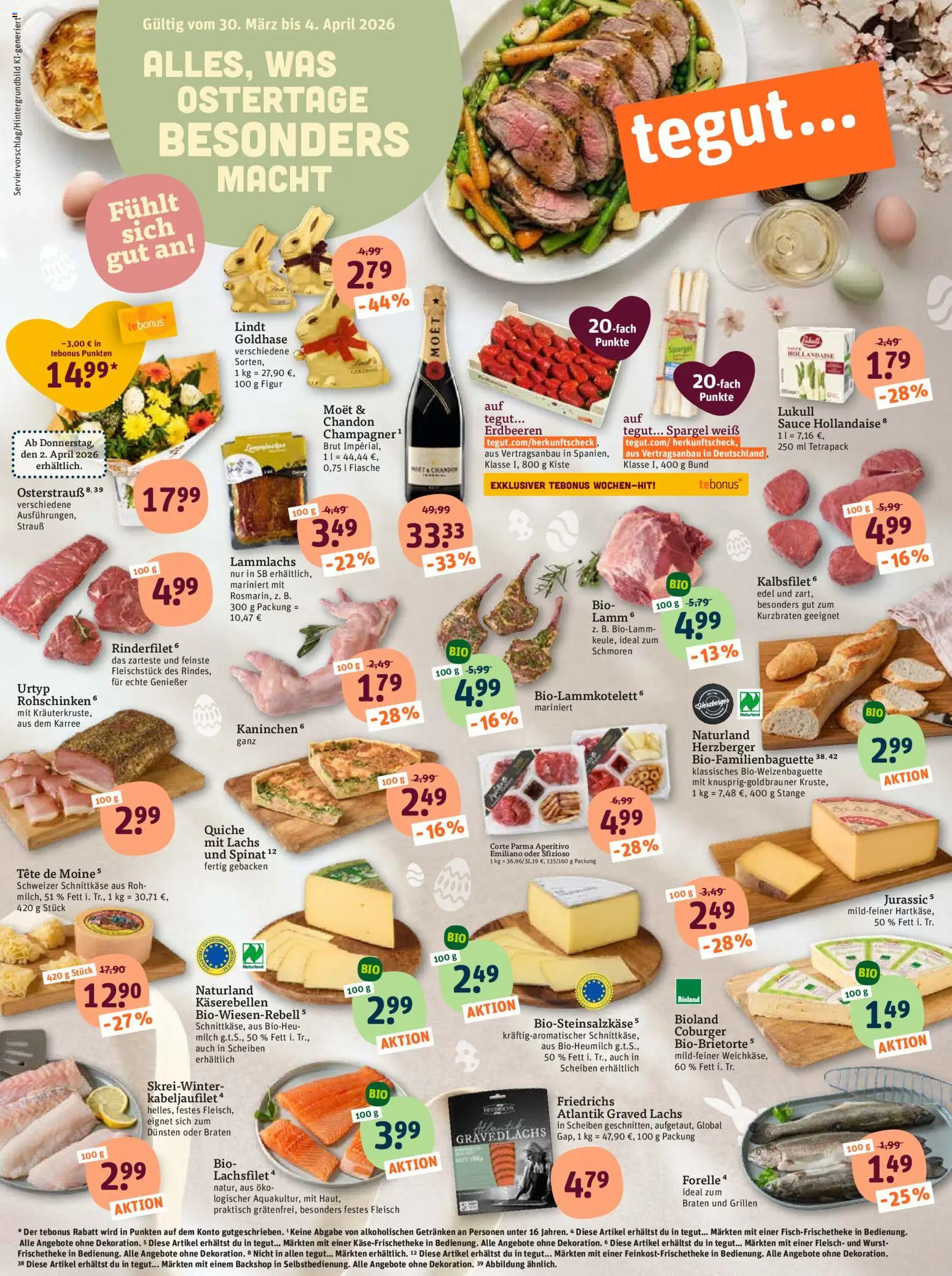 Vorschau von dem Prospekt des Geschäftes Tegut, gültig ab dem 30.03.2026