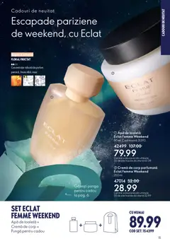 Previzualizarea de cataloage: Oriflame Catalog 17 2025 valabil de la 03.12.2025 | Pagina: 15