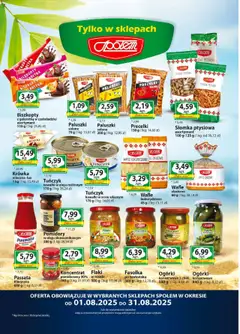 Pogląd gazetki "Gazetka" ze sklepu Społem ważnej od 01.08.2025 | Strona: 7