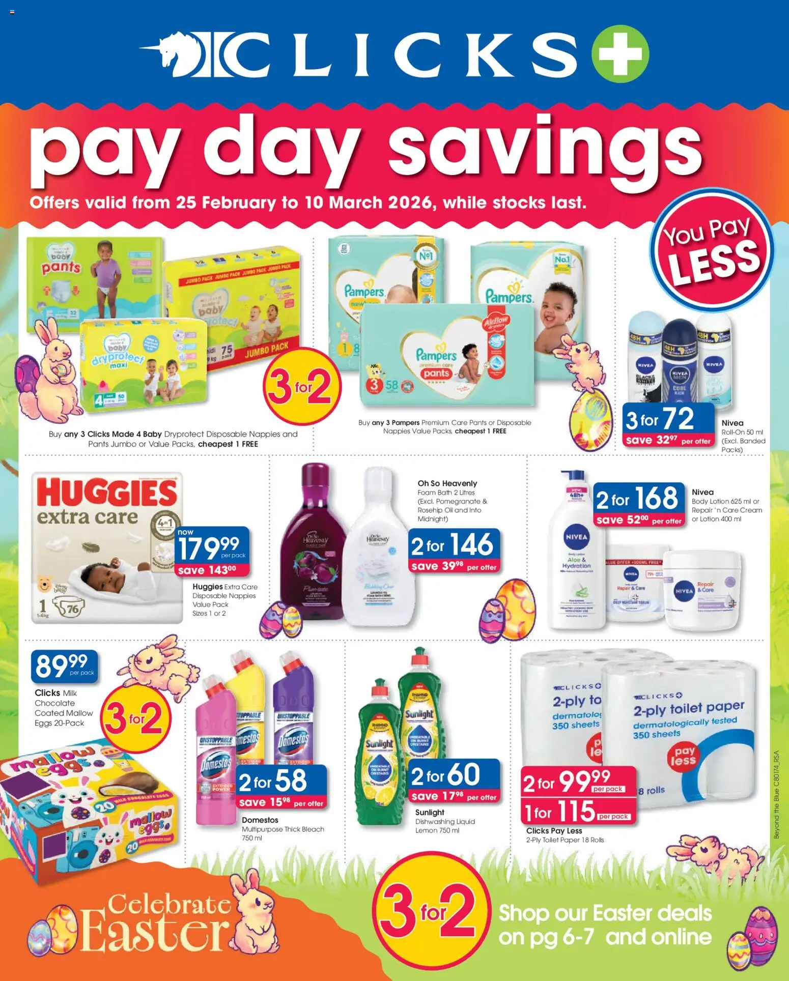Preview of Clicks flyer valid from 25/02/2026