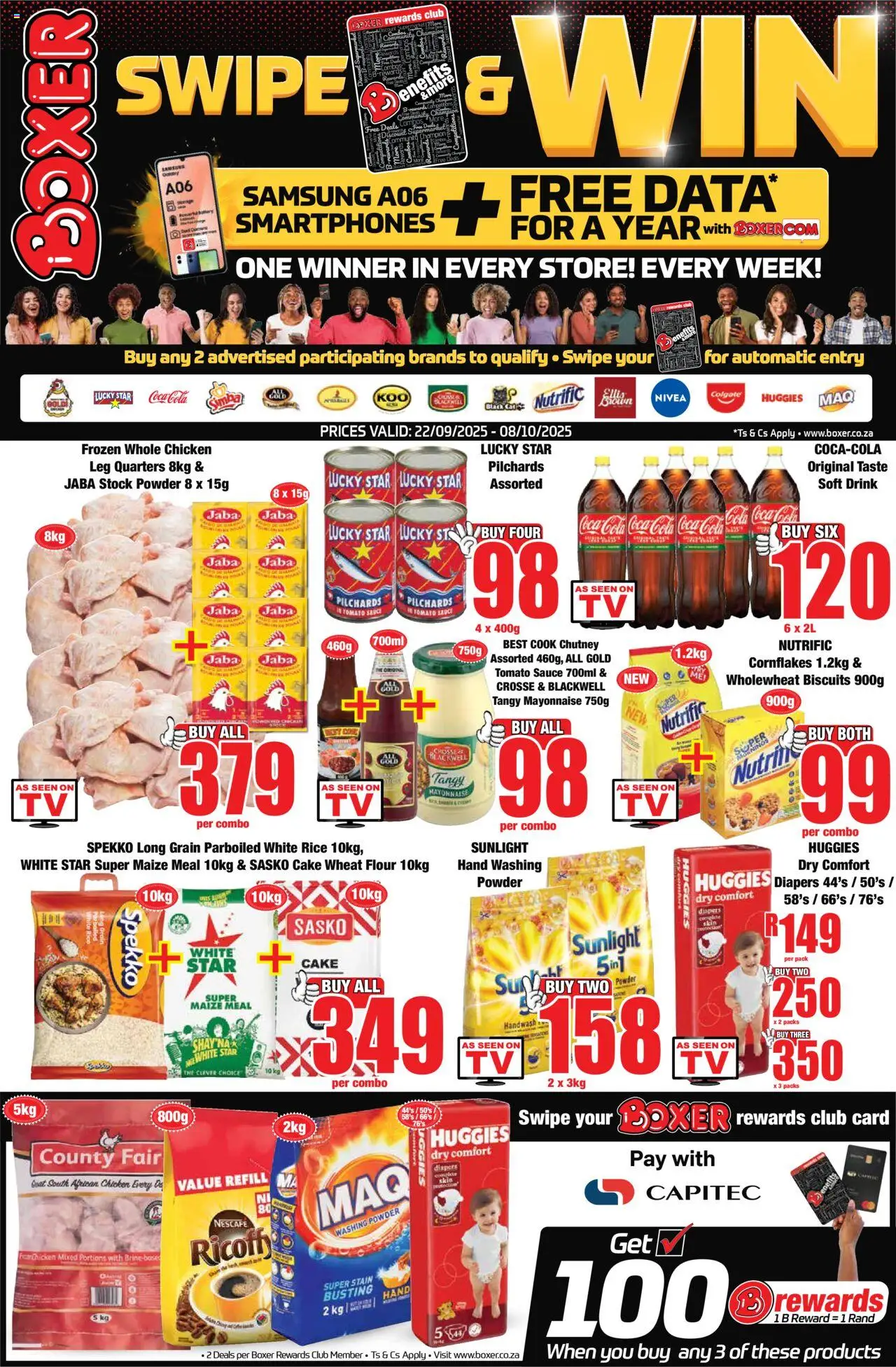 Boxer Western Cape - Specials from 22/09 - 08/10/2025 > Promotions
