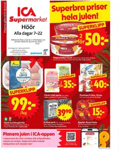 Förhandsgranska reklamblad Höör från butik ICA Supermarket gäller från 08/12/2025