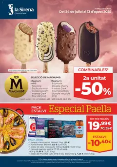 Vista previa del folleto de la tienda La Sirena válido desde el 24/07/2025 