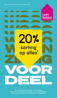 Voorbeeld van Folder WK DIGI van winkel Leen Bakker geldig vanaf 06-11-2025