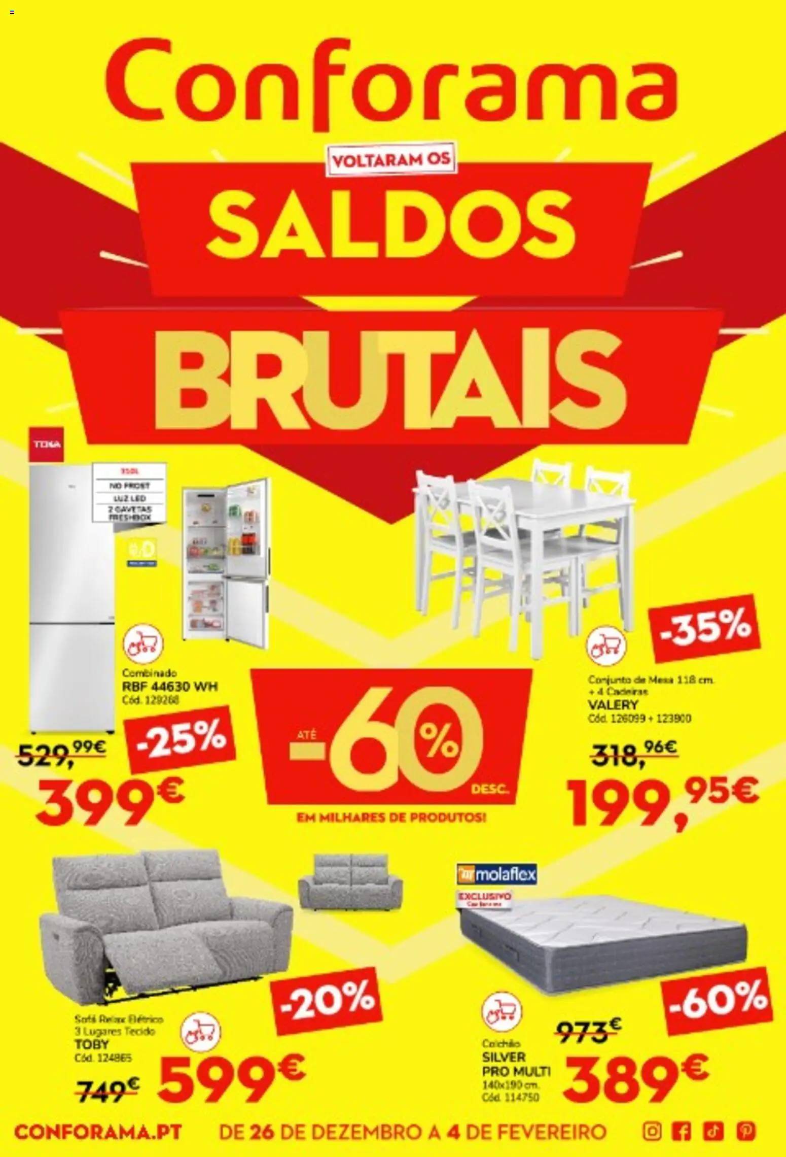 Pré-visualização do folheto da loja Conforama válida a partir de 26/12/2025