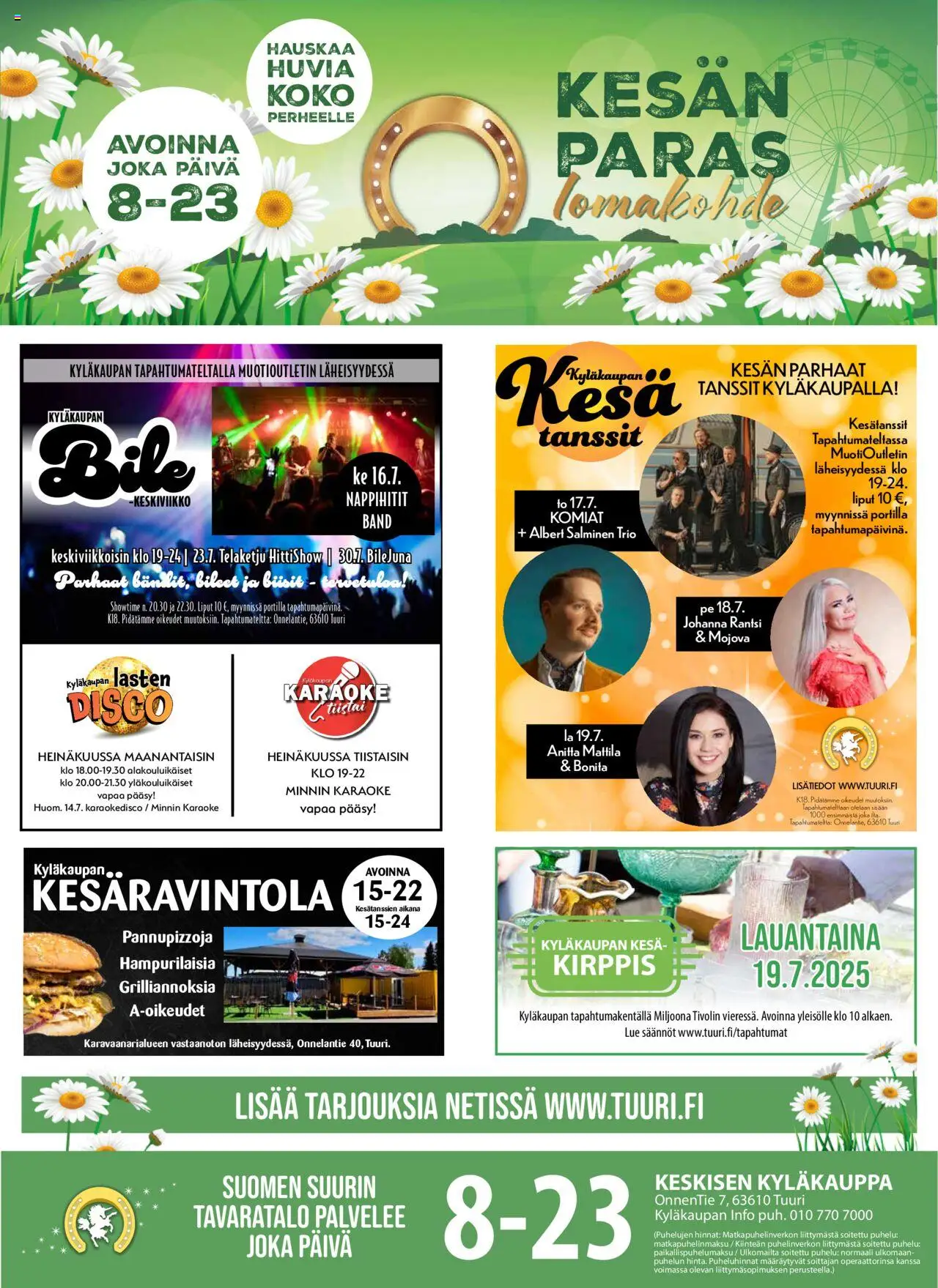 Tuuri-kaupan Tarjoukset voimassa 16/07/2025 - Sivulla 1