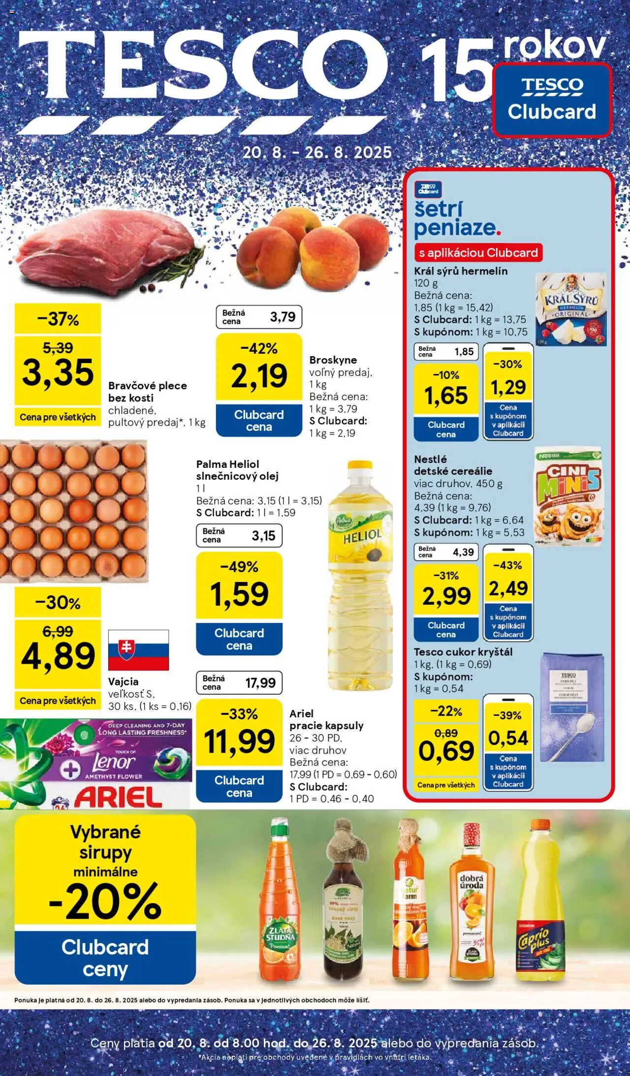Tesco leták od 20.08.2025 - Hypermarket Online