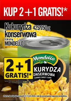 Pogląd gazetki "Prim Market promocja - Kukurydza Konserwowa" ze sklepu Prim Market ważnej od 13.03.2026