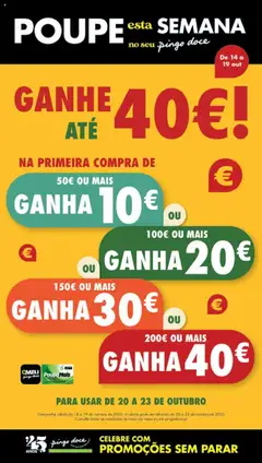 Pré-visualização do folheto da loja Pingo Doce válida a partir de 14/10/2025
