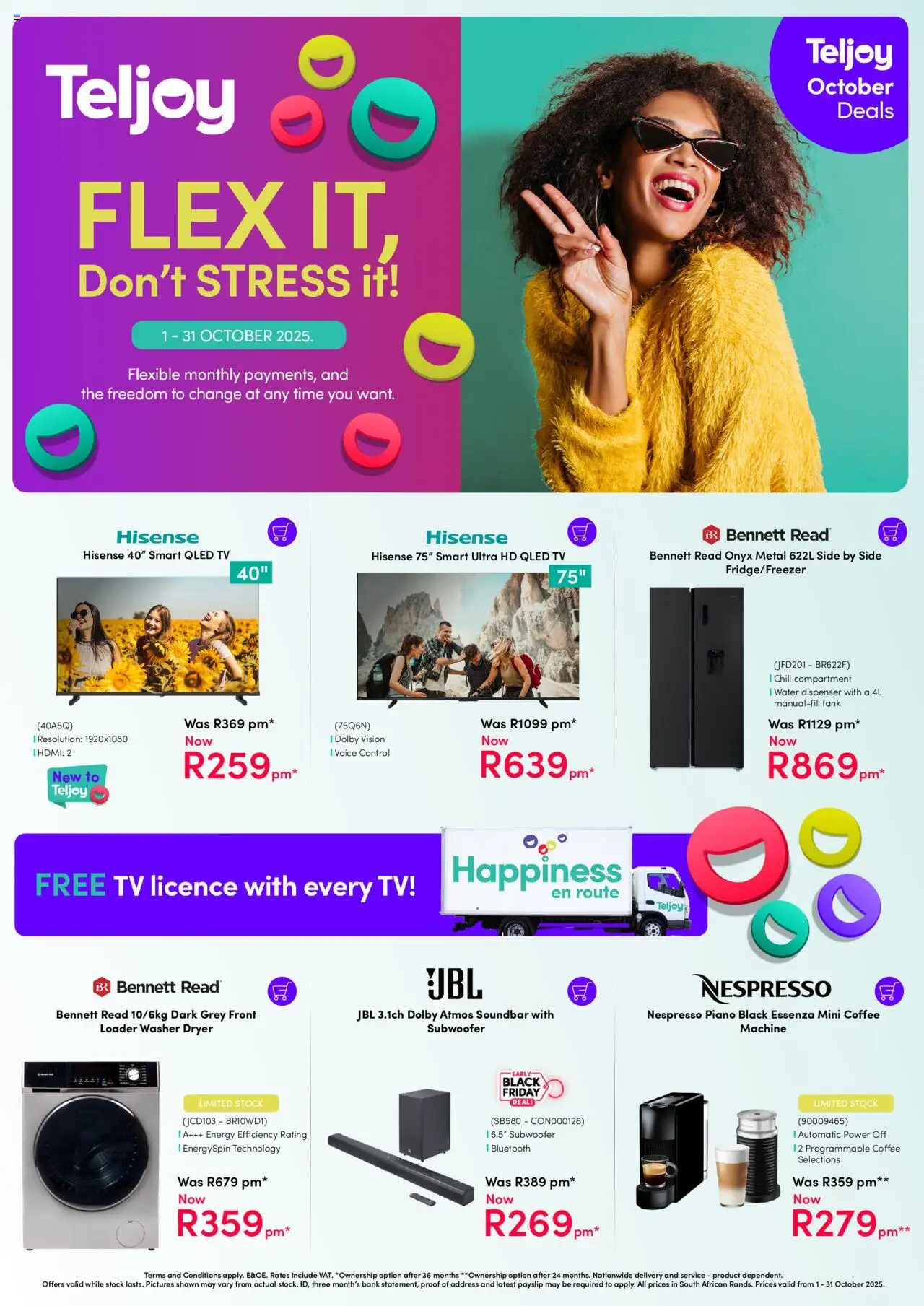 Teljoy Specials from 01/10 - 31/10/2025 > Promotions