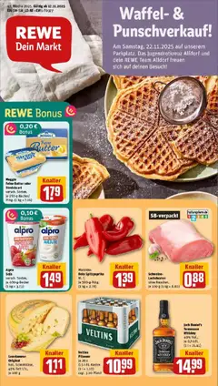 Vorschau von dem Prospekt des Geschäftes Rewe, gültig ab dem 17.11.2025