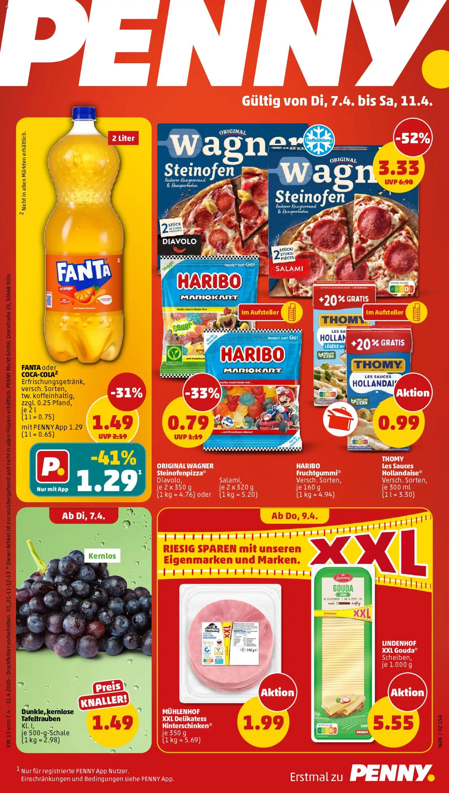 Vorschau von dem Prospekt des Geschäftes Penny, gültig ab dem 07.04.2026