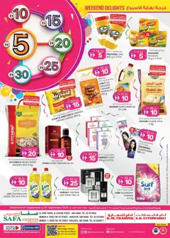 Preview of the catalogue Weekend Delights - Safa Express Al Zahiya, Khalidiya Br. 4, Khalidiya of store KM Trading valid from 11 Sep, 2025