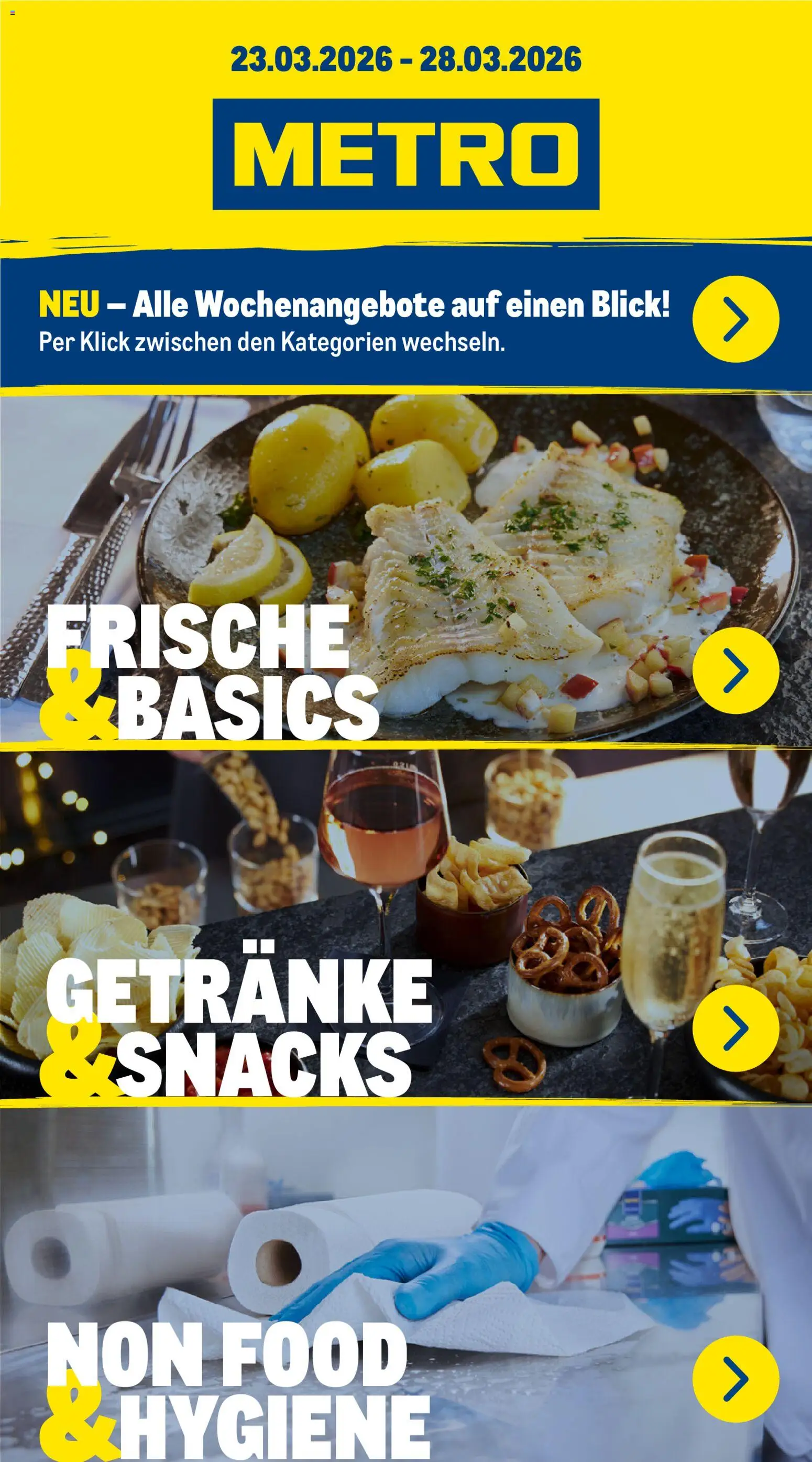 Vorschau von dem Prospekt des Geschäftes Metro, gültig ab dem 23.03.2026