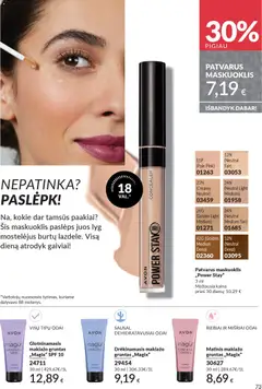 AVON parduotuvės leidinio Black Friday galiojančio nuo 2025.11.01 peržiūra | puslapis: 73