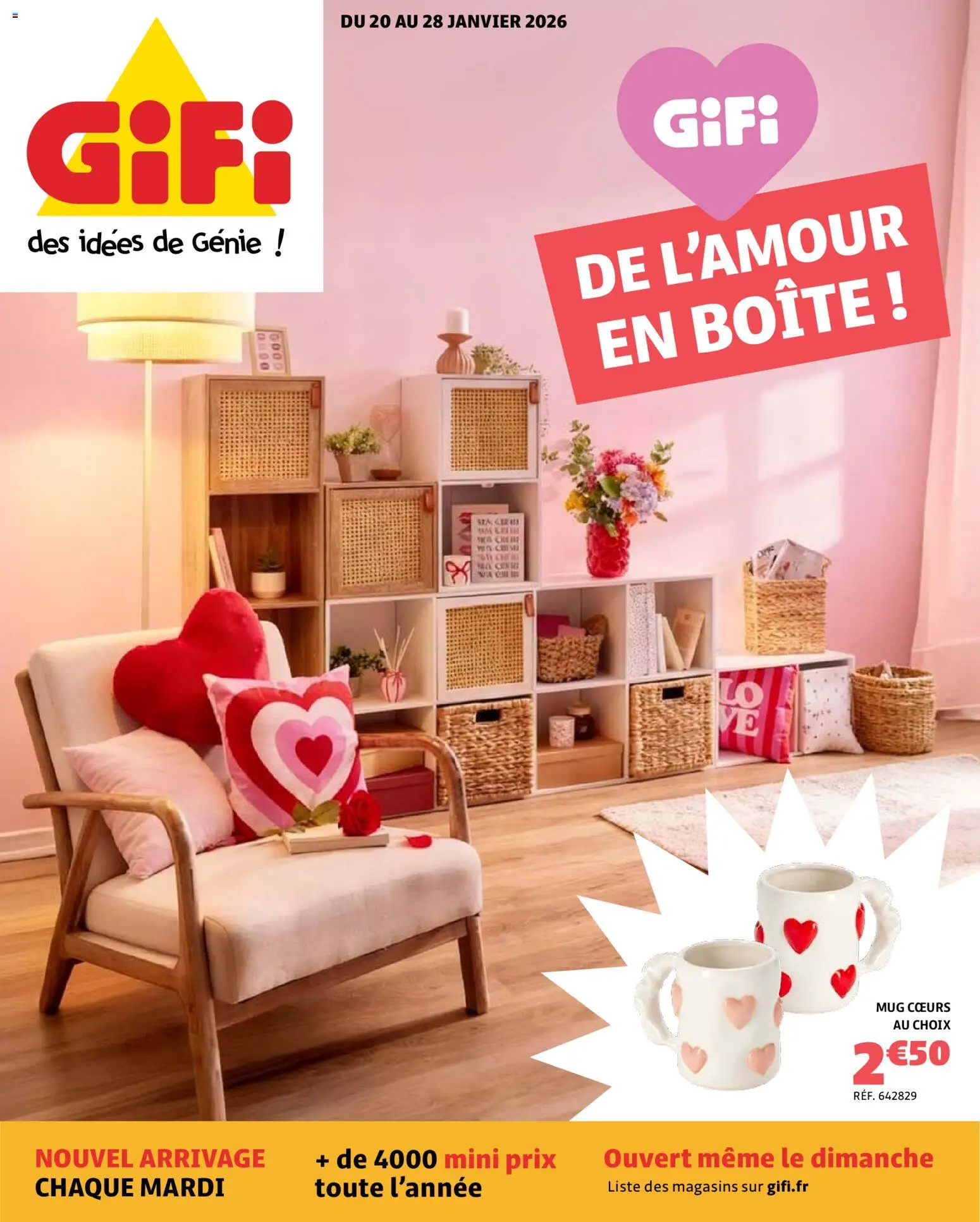 Prévisualisation de Catalogue du magasin GiFi formulaire valide 20/01/2026