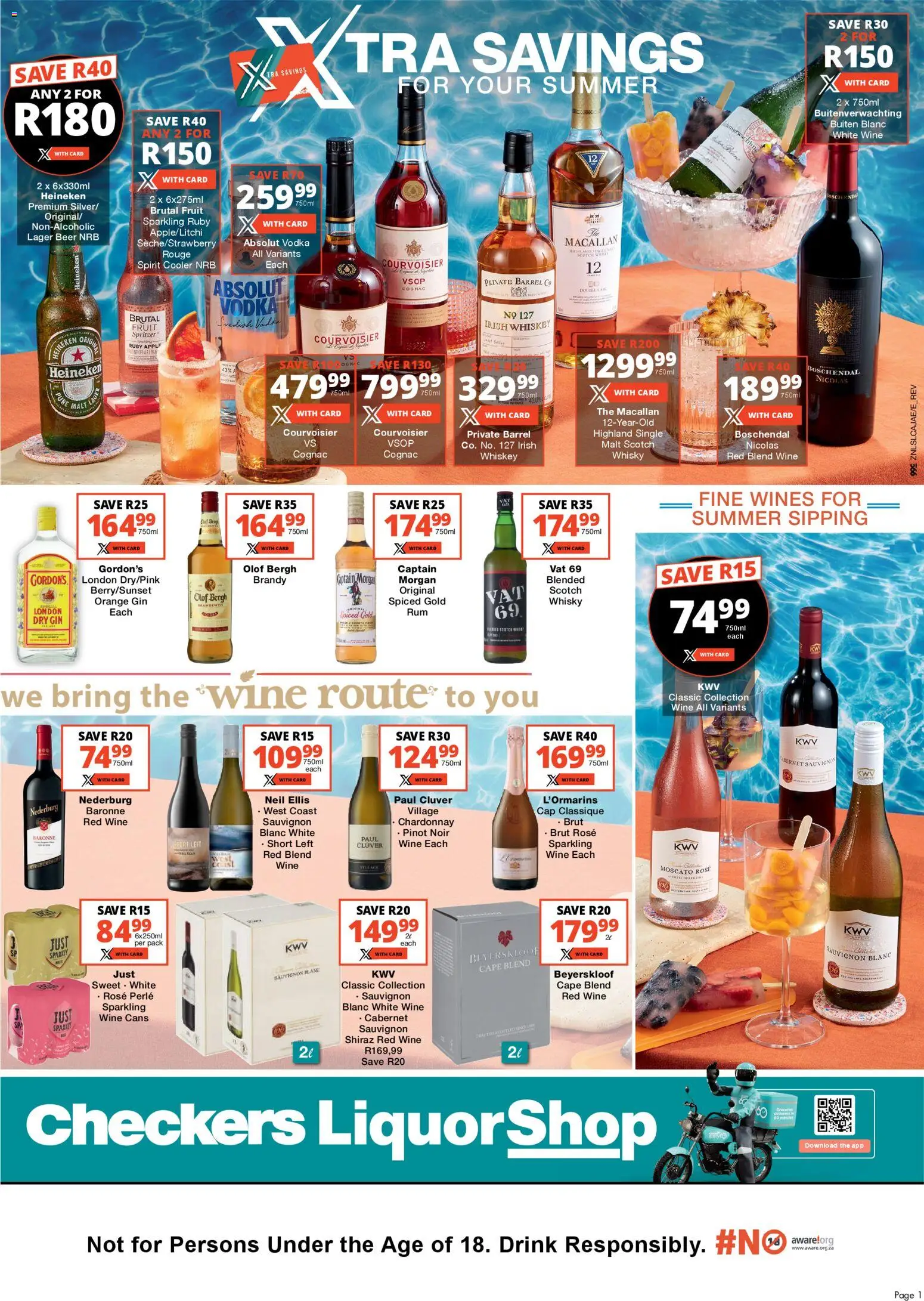 Checkers KwaZulu-Natal - Xtra LiquorShop Specials 24/10 - 09/11/2025 >> Catalogue