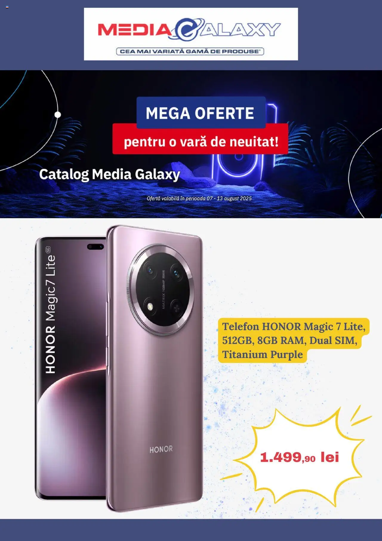 Catalog Media Galaxy (07.08.2025) - Oferte electrocasnice - Pagină 1