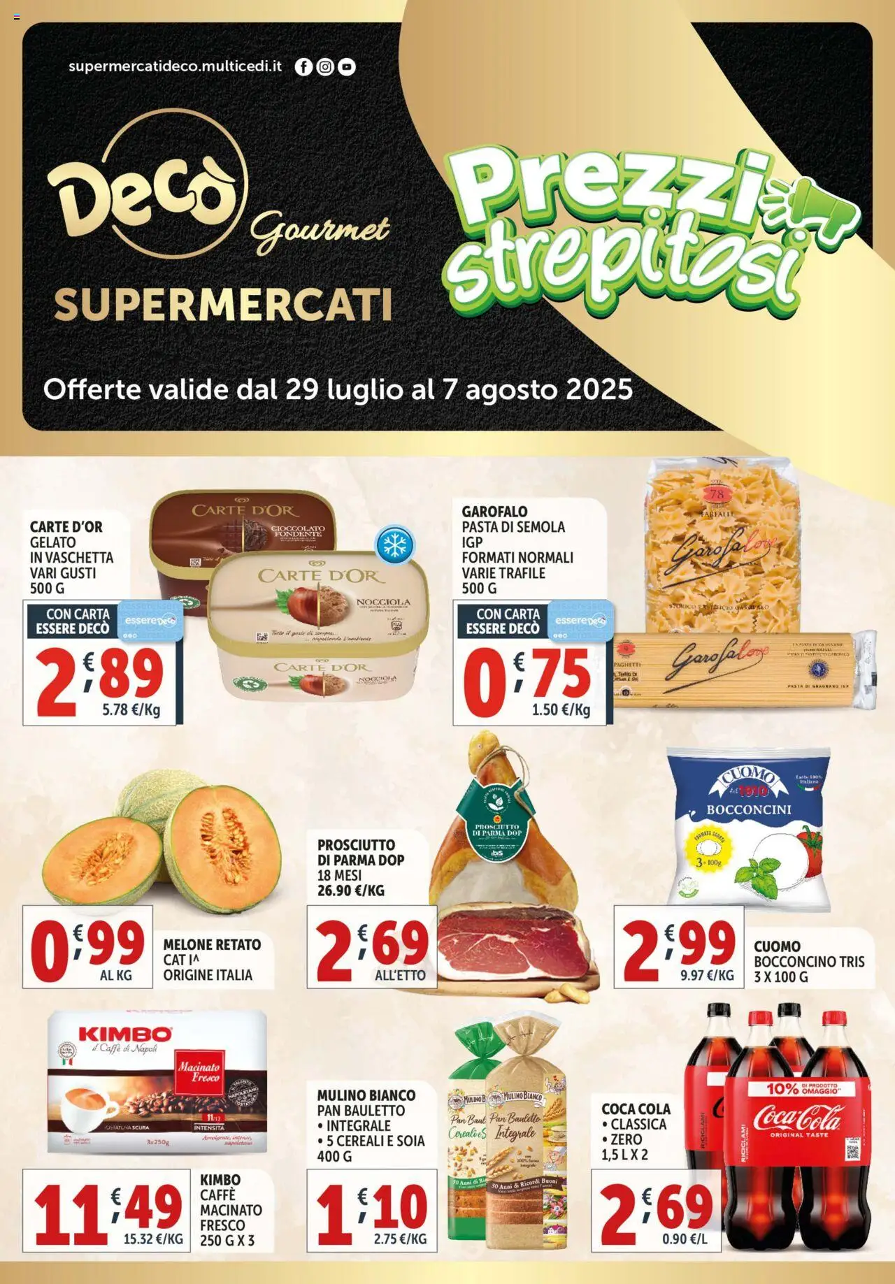 Volantino Decò valido da 29/07/2025 numero di pagina 1