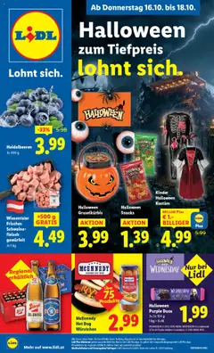Vorschau der Angebote: Lidl Prospekt aktuell gültig ab 16.10.2025