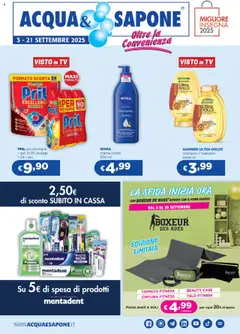 Anteprima dell'opuscolo Volantino Logimer dal negozio Acqua e Sapone valido da 03/09/2025