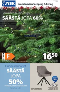 Kaupan JYSK Tarjoukset esikatselu, voimassa 01/12/2025