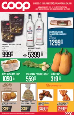 COOP Szolnok - Akciós újság COOP Szolnok megtekintése, amely érvényes 2025.12.11.-től