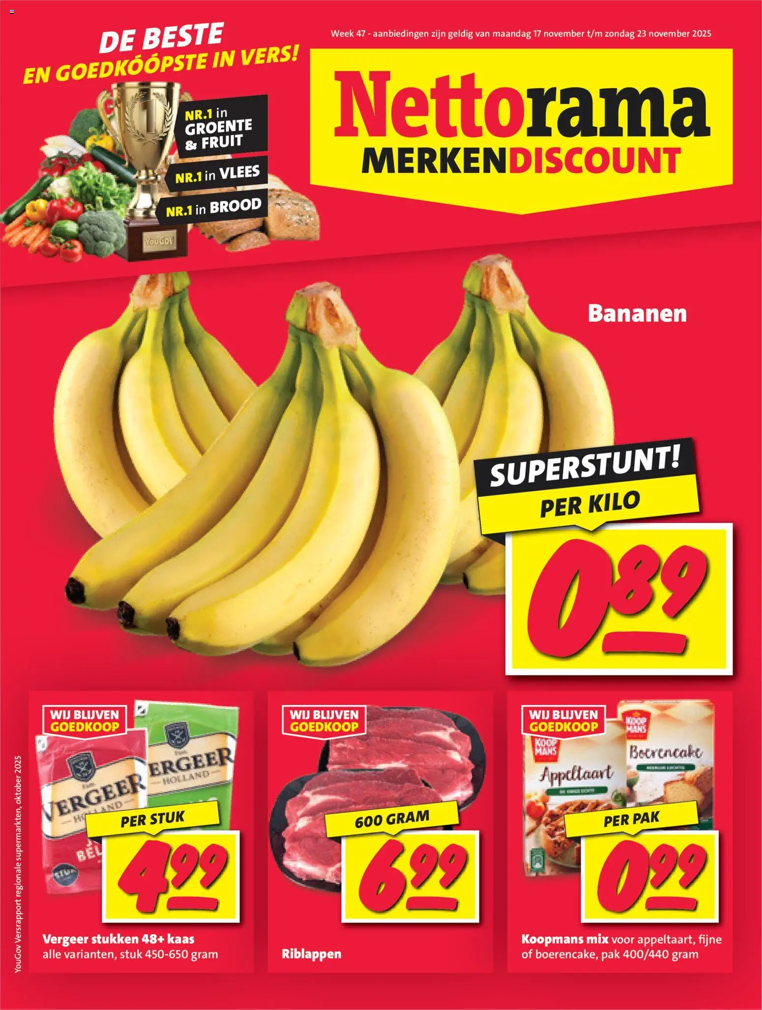 Voorbeeld van Folder van winkel Nettorama geldig vanaf 17-11-2025