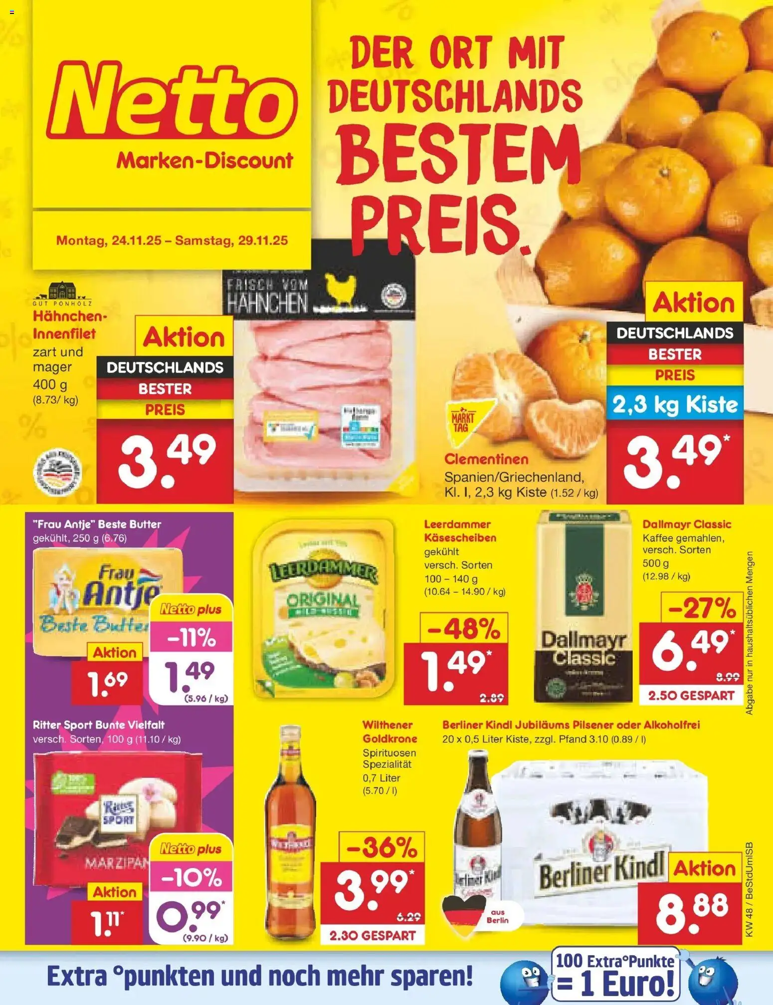 Vorschau von dem Prospekt des Geschäftes Netto Marken-Discount, gültig ab dem 24.11.2025