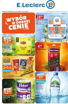 Pogląd gazetki "Kłodzko" ze sklepu E.Leclerc ważnej od 24.02.2026